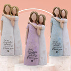 Mom Birthday Gifts, Mother of The Bride Gift, Mom Valentine Gift, Sculpted Hand-Painted Figurine