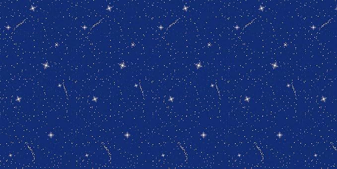 Fadeless Bulletin Board Paper, Fade-Resistant Paper for Classroom Decor, 48” x 12’, Night Sky, 1 Roll