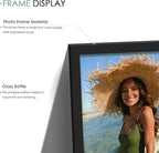 15 Pack Picture Frames Collage Wall Decor, Black Frame Set with 3pcs 8x10, 6pcs 5x7, 6pcs 4x6 for Gallery Display, Wall Mounting & Tabletop, Bulk Photo Frames for Living Room Decor