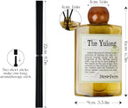 The Yulong Scent Reed Diffuser Refill Set 13.53 fl oz with 6 Sticks, 【Comfortable to Breathe】 Luxury Natural Long Lasting Home Fragrance Oil Air Freshener for Living Room and Office
