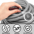 1 Roll Resistance Tubes Exercise Tubing 50ft Exercise Bands Tubing for Therapy, Lower Pilates, Home Workouts, Rehab Core