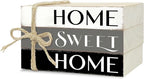 Mini Decorative Books For Home Decor, Small Wood Book Stack For Table Decor, Home Decor Book For Living Room Mantel, Farmhouse Stacked Books Decorative（L41）