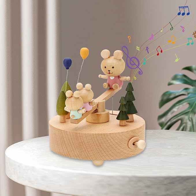 ROSIKING Classical Music Box Revolve Musical Boxes Christmas Birthday Valentine's Day Gifts for Lover, Boyfriend, Girlfriend, Husband, Wife Plays Castle in The Sky
