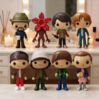 8Pcs Stranger Figure,Character Model Collectable Figure Creative Gift for Fans