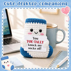 Belatelove Funny Gifts for Men Women, Handmade Crochet Sock Doll, Cute Birthday Gift for Dad, Mom, Sock Lovers, Best Friend, Coworker, Anniversary