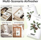 MYARO 12 Pack Cedarwood Scented Sachets for Drawer, Closet & Small Spaces Air Freshener Bags, Odor Eliminator for Car, Shoes, Gym Bag Home Fragrance Gift Set