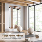 Full Length Mirror Tiles, 12x12 Inch Unbreakable Acrylic Squares for Bedroom, Home Gym, Walls - Shatterproof Mirror Stickers (1pcs)
