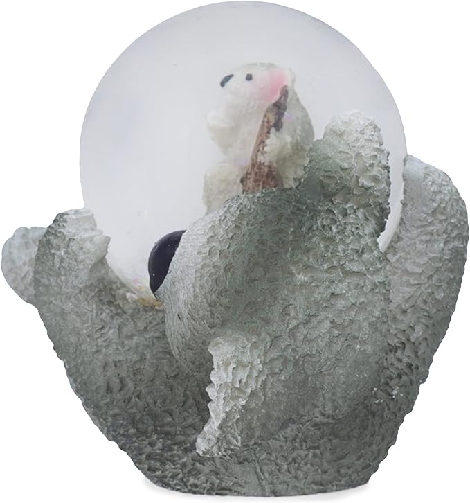 Elanze Designs Mommy Koala and Joey Baby Magical Whimsical Tabletop Dresser Nightstand Figurine Miniature 45MM Sturdy Polyresin Glitter Water Snow Globe Decoration