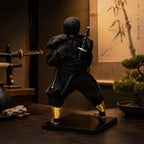 LUOZZY Japanese Figure Desktop Ornaments Japanese Samurai Warrior Statue Ornament Collectible Figurine Doll Home Desktop Decoration