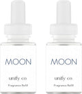 Pura & Unify Co. Home Scent Refill - Smart Air Diffuser - Long-Lasting Luxury Fragrance per Refill - Home Essential - Clean & Safe Diffuser Fragrance - 2 Pack, Moon