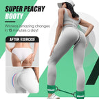 Ankle Resistance Bands with Cuffs, Ankle Weights Bands for Working Out, Women Leg and Glutes Workout Equipment, Exercise Bands for Kickbacks, Butt and Booty Trainer, Home Gym Fitness Equipment