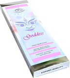 Goddess Incense Sticks - Sensual Musky Rose Scent - Handrolled Long-Burning Incense 45+ Sticks