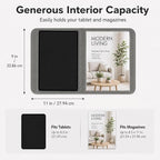 party greeting Magazine and Tract Holder for Jehovah Witness Ministry Supplies for Jehovahs Witnesses Accessories Pioneer Best Life Ever Gifts Ideas Convention(Gray)