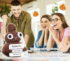 Funny Gag Poop Emotional Support Stuffed Positive Cochet Animals Pickle Gifts for Adult Men Women Brother,Weird Things Stuff Office Decor