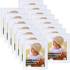 Lyeasw White 8x10 Picture Frame Set of 15, Display Pictures 8x10 with Mat or 9x11 without Mat, Multi Photo Frames for Wall Mounting or Tabletop Display