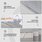 Dress Bags for Gowns Long, 65'' Long Dress Clear Garment Bag(Set of 4, 23.3'' X 65'')