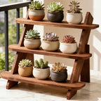 Wooden Display Stand, Tiered Cupcake Stand, 3 Tier Display Stand Riser, Rustic Risers Dessert Table Display Shelf Spice Rack Organizer Holder, Cologne Stand Perfume Organizer Stand