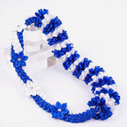 Canlierr Graduation Leis Class of 2026 Grad Ribbon Leis Double Braided Necklace Hawaiian Flower Garland with Heart Kukui Nut for Man Woman Graduation Party Supplies