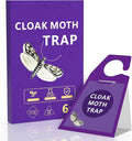 Moth Traps, Clothes Moth Killer with Sticky Glue Pheromone, No Toxic Odorless Organic Meal Moths Trap,Sticky Trap Based Repellent for Closets Carpet Kitchen Garden Barn,6 Packs