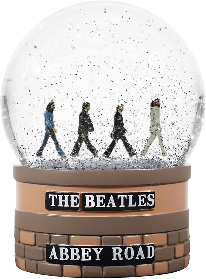 Half Moon Bay | Abbey Road Snow Globe | The Beatles Snow Globes for Adults | Quirky Christmas Ornaments & Christmas Decor | Funny Snow Dome | The Beatles Gifts & Music Gifts | Musical Xmas Decor
