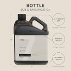 VINEVIDA [128 Fl Oz] Beer Fragrance Oil for Cold Air Diffusers, Essential Oils for Diffuser Oil Refill & Air Freshener Room Spray