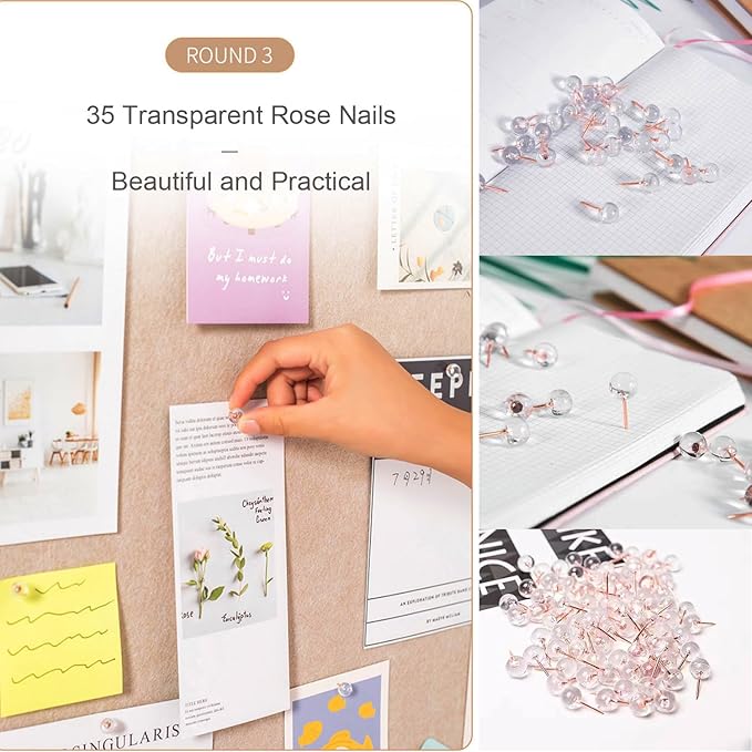 Foldable Large Bulletin Board, 72x48 Inches Cork Board Alternative, Large Felt Board Decorative Pin Board for Wall, Foldable Photo Board Self-Adhesive Vision Board with 36 Pushpins Khaki