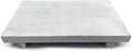 Rustic Wood Riser - Rectangular Soap Tray, Candle Holder, Plant Stand - White, 12 x 7 x 1.5 Inch