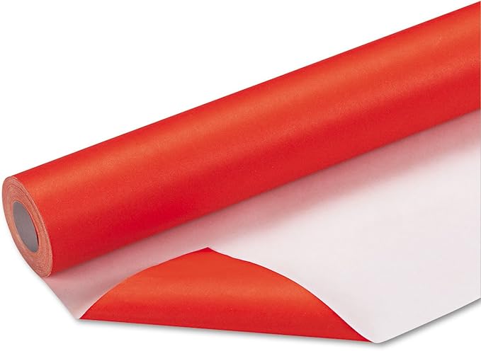 Fadeless Bulletin Board Paper, Fade-Resistant Paper for Classroom Decor, 48” x 50’, Orange, 1 Roll