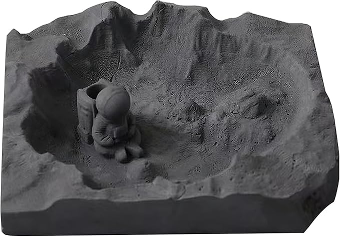 Cool Ashtray, Home Decor, Moon Space Elements, Portable Modern Ashtray Cigar Ashtray Outdoor Indoor Desktop Smoking Ashtray Home Office Fashion Decor Gifts For Men And Women