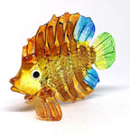 Aquarium Handicraft Miniature Hand Blown Glass Fish Figurine Collectibles