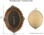 Juedawyal Baroque Sword Wall Sculpture, Gothic Wall Decor, Resin Vintage Wall Accent, Antique Oval Aesthetic Room Decor for Hallway Living Room Entryway Gallery Wall