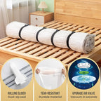 TAILI Mattress Vacuum Bag, King/Califonia King Mattress Vacuum Storage Bag with 4 Straps, Sealable Bag for Memory Foam, Latex, Easy Moving, Transport and Storage