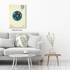 Japanese Wall Art - Retro Japanese Music Poster - Japanese Music Picture Prints Modern Ukiyo-e Decor Poster for Japanese Home Bedroom Decorations Artwork16x24in Framed