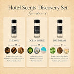 Scentiment Hotel Scents Discovery Set – Day Dream, The One & Ocean Breeze | Fresh, Woody & Marine Fragrance Oils | Luxury Home Scent Kit for Cold Air Diffusers 3 x 0.68 fl oz (20 mL)