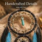Dream Catchers Blue for Adults Boho Room Décor Dreamcatcher Small Bedroom Wall Hanging for Kids Girls Boys