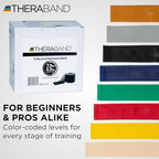 THERABAND Resistance Band, Special Heavy, 50-Yard Roll, Elastic Band for Exercise