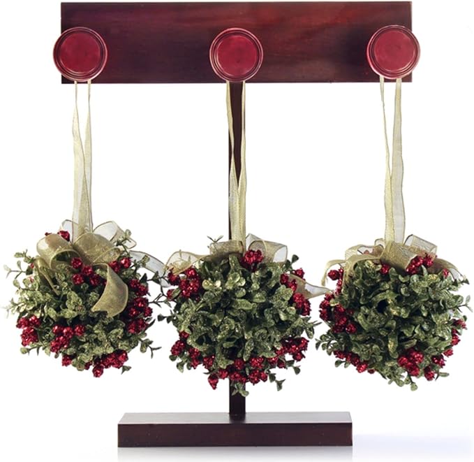Ganz Mistletoe Door Kiss Ball (KK16)