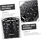 Mobestech Umbrella Storage Organizer Stylish Iron Art Umbrella Stand for Home Entryway and Spacious Multifunctional Design for Canes and Decor for Lobby and Mall