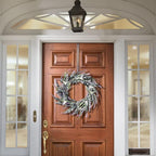 Haute Decor Adapt Adjustable Length Wreath Hanger 2 Pack (Bronze) Front or Back Door Decor Holders with Pads on The Back, Holds up to 10 lbs. Oil-Rubbed Bronze 2 Pack