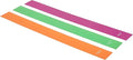 Amazon Basics Resistance Bands for Stretching, Strength Training and Exercise, Set of 3, Orange/Green/Pink