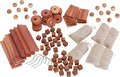 Household Essentials Cedar for Closets Value Accessory Kit, 96 Pieces, Natural