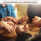 Yomirduy 50 Pack Wooden Crosses, Wall Crosses Small wooden Crosses for Crafts, Small Crosses, Easter Egg Fillers