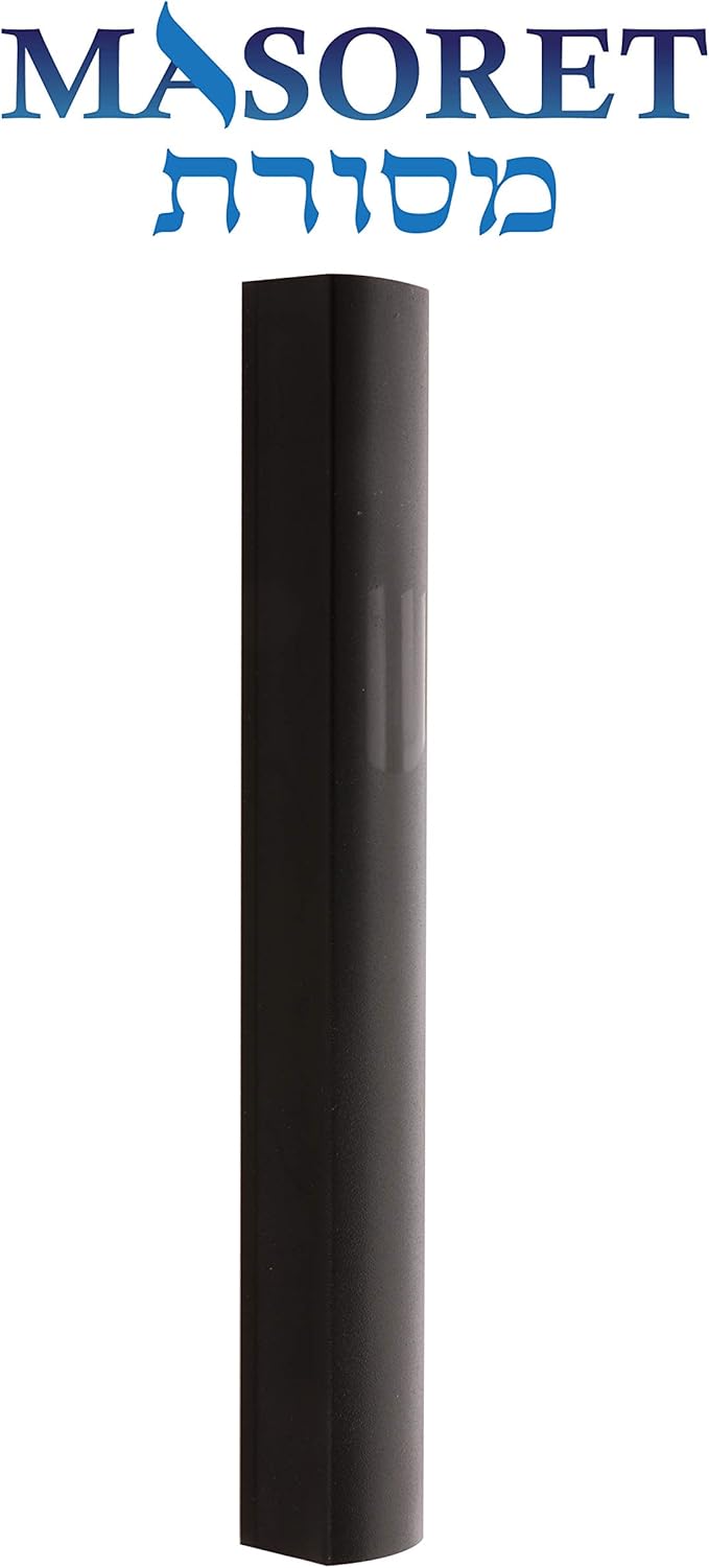 3-Piece Aluminum Door Mezuzah Cases: Special Profile, No Holes, 3-Inch 7cm Hebrew Parchment Scroll Holder Boxes