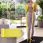 Resistance Bands Professional Bulk Rolls. Elastic Physical Therapy Band. Resistance Bands Elastic Exercise Bands for Recovery, Physical Therapy, Yoga, Pilates, Rehab,Fitness