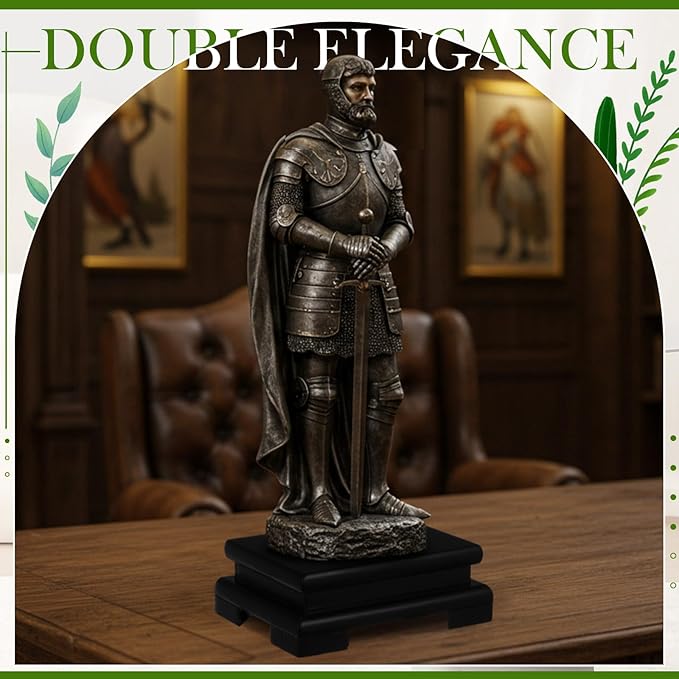 Chunful 2 Pcs Rectangle Wooden Display Stand 5.1 x 3.7 x 1.8 Inch Wood Vase Display Base Black Pedestal Stand Rectangle Vase Riser for Vases Teapot Trophy Collectibles Aquarium Lamp Home Decoration