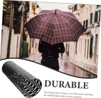 OUNONA Umbrella Bucket Umbrella Bin Umbrella with Storage Umbrella Stand Base Umbrella for Rain Umbrella Umbrella for Chair Drainers Umbrella Holder Metal Iron Bucket Wrought Iron Black