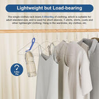 SPECILITE Wire Metal Clothes Hangers Bulk 100 Pack for Standard Size Suits, Coats, Shirts, Pants, Skirts, Space Saving, Non Slip,16 Inch 12 Gauge Ultra Thin, Silver