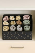 Fabric Drawer Organizer – Foldable Cloth Storage Box for Clothes, Closet, and Dresser Organization