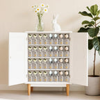 Clear Shoe Slot Organizers 6PACK Shoe Stacker Organizer for Closet Adjustable Shoes Rack Holders Zapateras Organizers