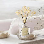 Airkeep Reed Diffuser Set,1.69 fl oz (50 ml) - Clean Linen Oil Diffusers with 8 Reed Sticks,Home Fragrance Reed Diffuser for Bathroom Shelf Decor
